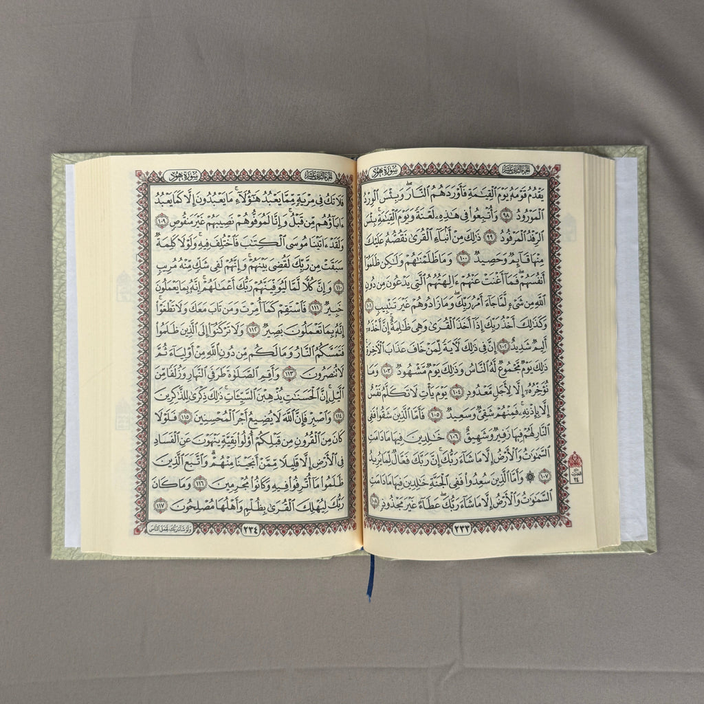 Qur'an Al-Karim Bi Rasm Al-Utmani Vert Menthe PF I Qur'ani
