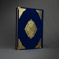 Qur'an Al-Karim en velours Bleu MF I Qur'ani